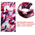 OEM Produce Polyester Polyester Polyester Promotional Magic Bandana Buff